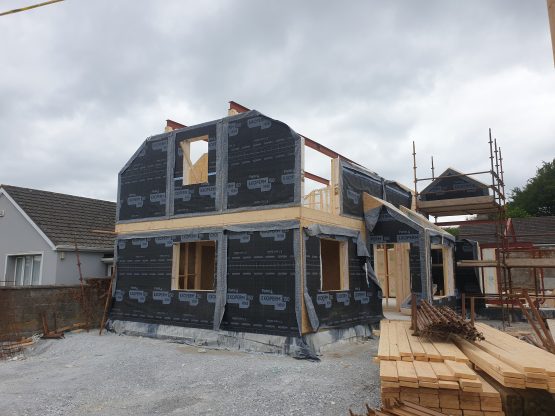 timber frame build in cork