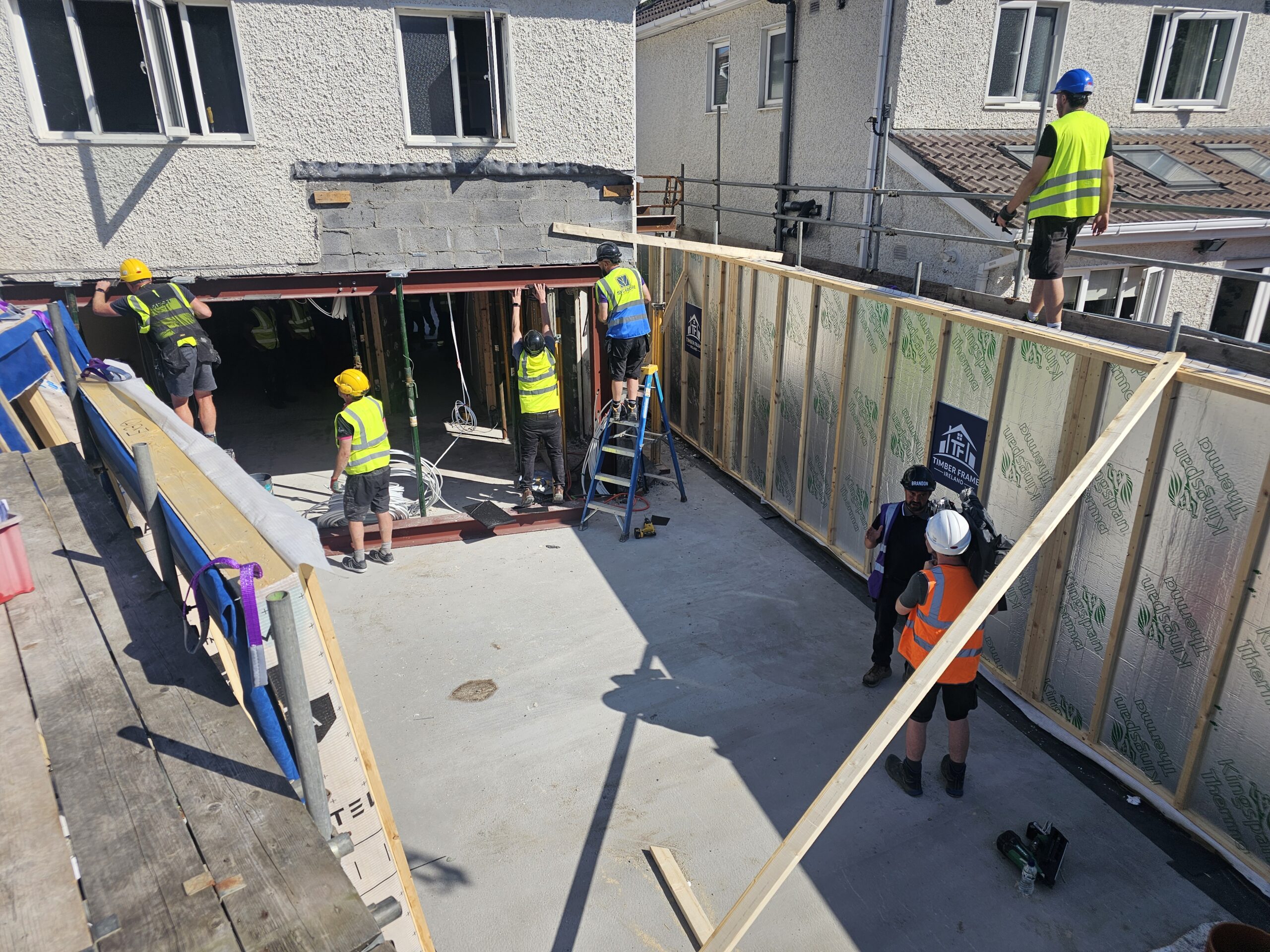 diy sos bray timber frame